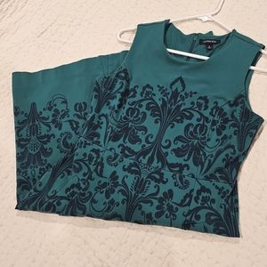 Lands' End Ponte Knit Sheath Dress EUC